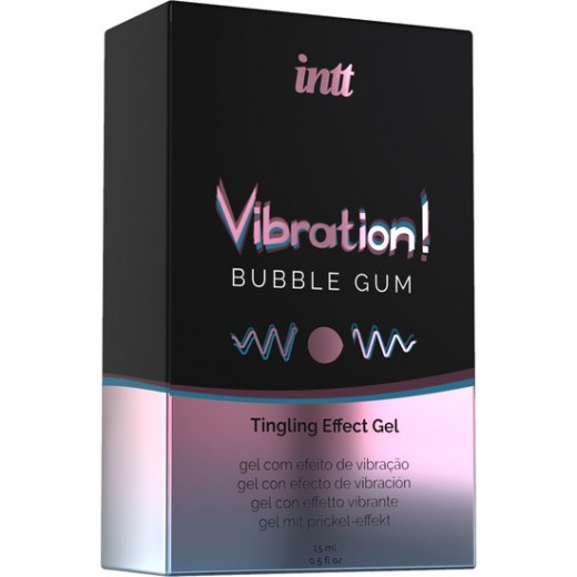 INTT VIBRADOR LiQUIDO CHICLE 15ML