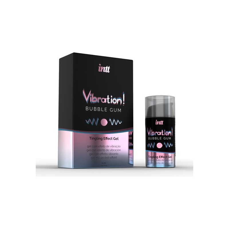 INTT VIBRADOR LiQUIDO CHICLE 15ML