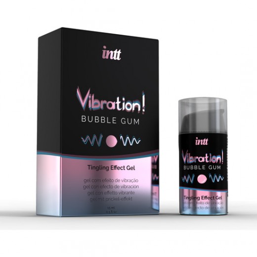 INTT VIBRADOR LiQUIDO CHICLE 15ML