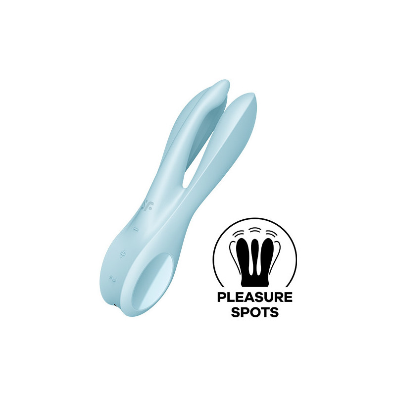 SATISFYER THREESOME 1 AZUL