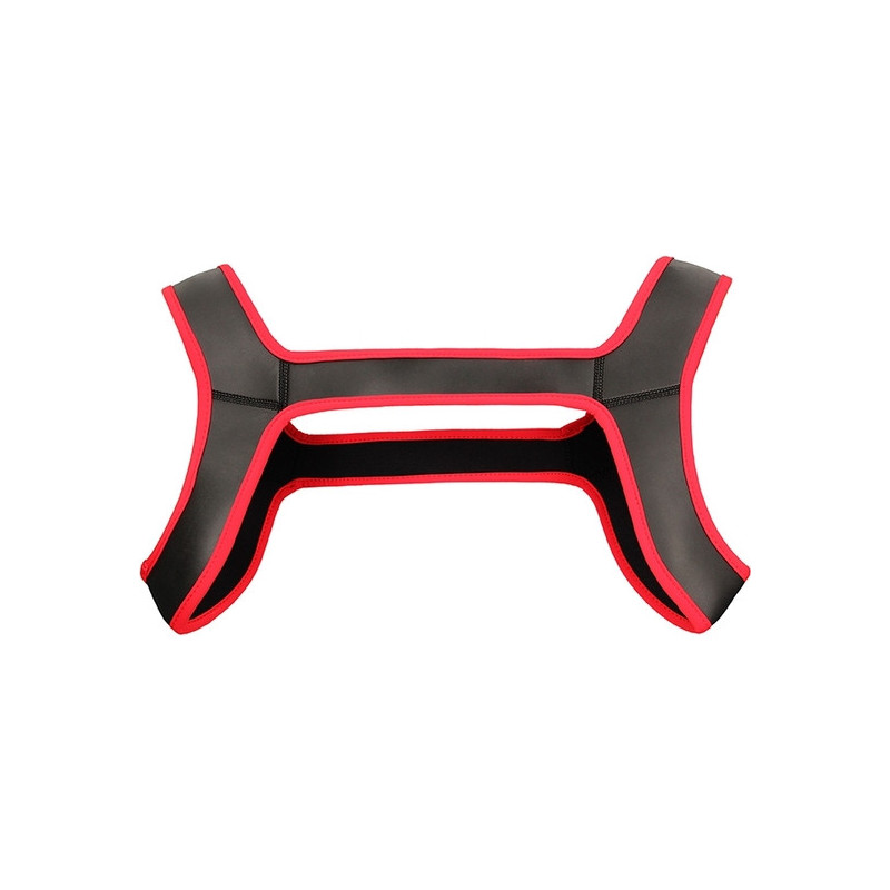 OUCH PUPPY PLAY ARNeS DE NEOPRENO ROJO