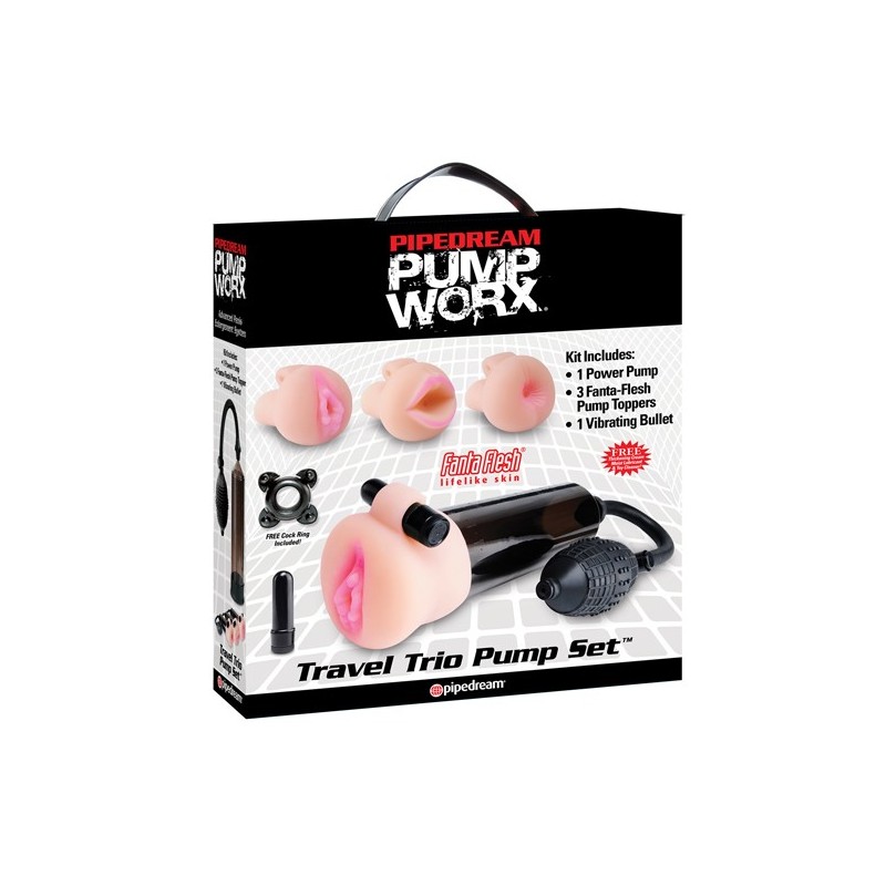 Pump Worx Bomba De Succion Con Masturbador - Sexshop Online Sex Place