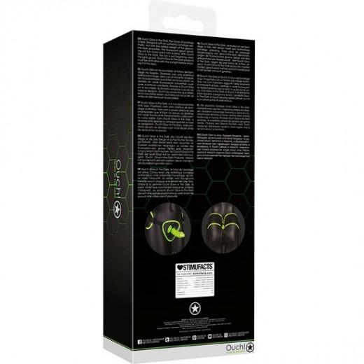 OUCH ARNeS CON STRAP ON Y BRILLO EN LA OSCURIDAD GLOW IN THE DARK