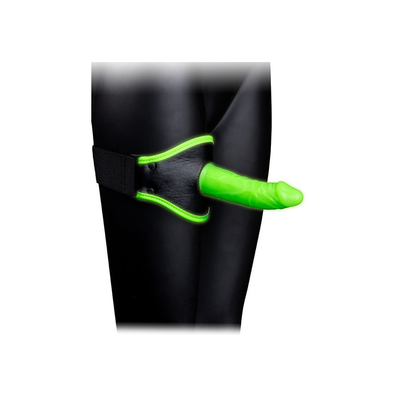 OUCH ARNeS CON STRAP ON PARA MUSLO GLOW IN THE DARK