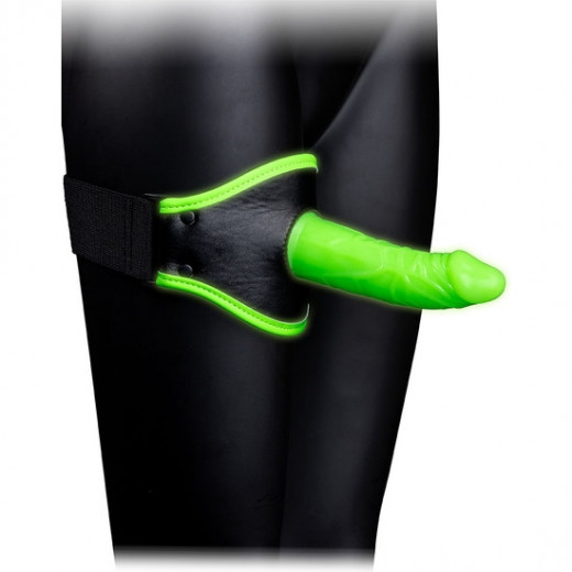 OUCH ARNeS CON STRAP ON PARA MUSLO GLOW IN THE DARK