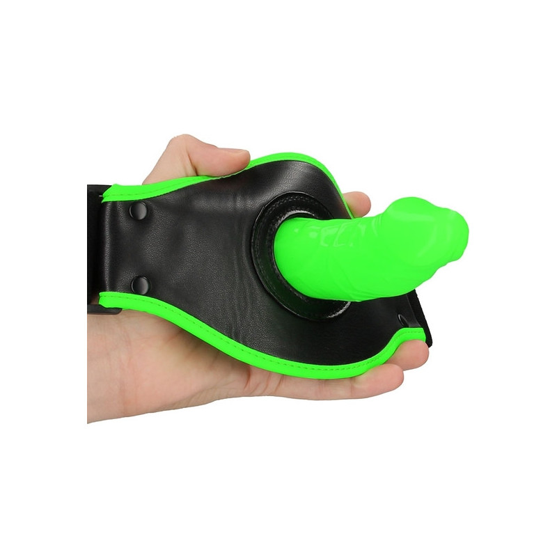 OUCH ARNeS CON STRAP ON PARA MUSLO GLOW IN THE DARK