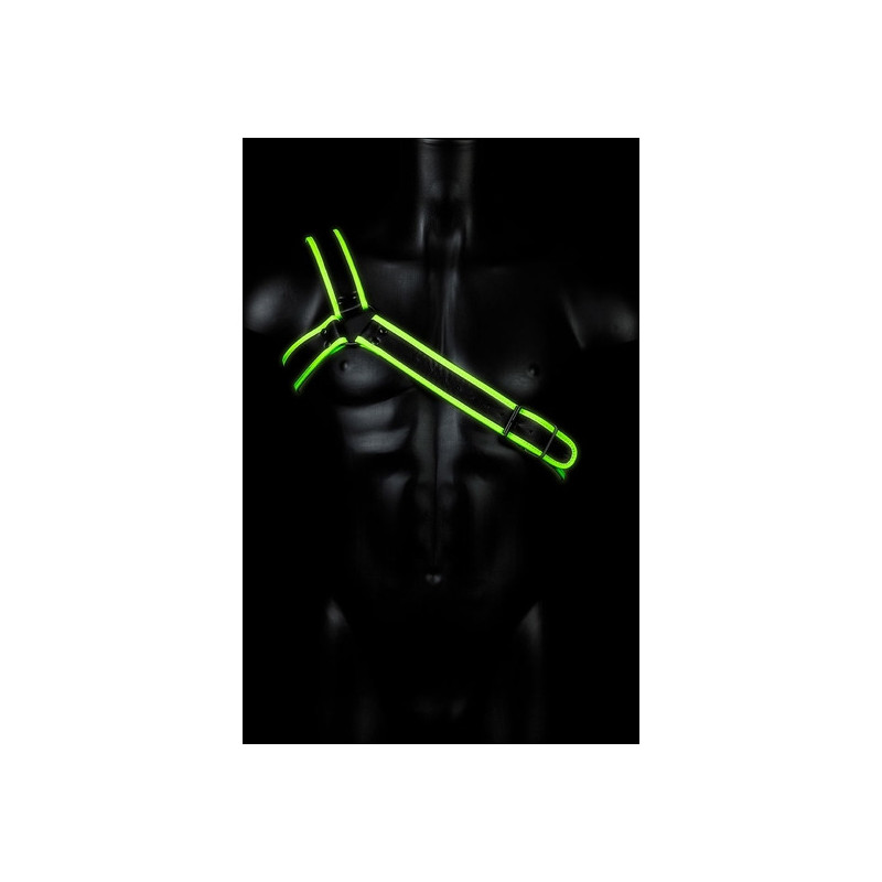 OUCH ARNeS DE GLADIADOR GLOW IN THE DARK