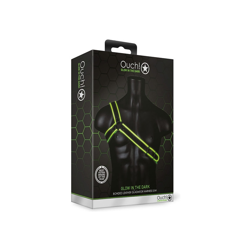 OUCH ARNeS DE GLADIADOR GLOW IN THE DARK