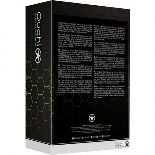 OUCH ARNeS DE GLADIADOR GLOW IN THE DARK