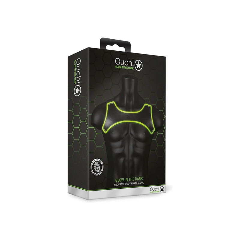 OUCH ARNeS DE NEOPRENO GLOW IN THE DARK