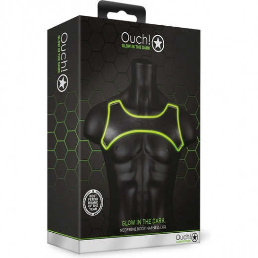 OUCH ARNeS DE NEOPRENO GLOW IN THE DARK