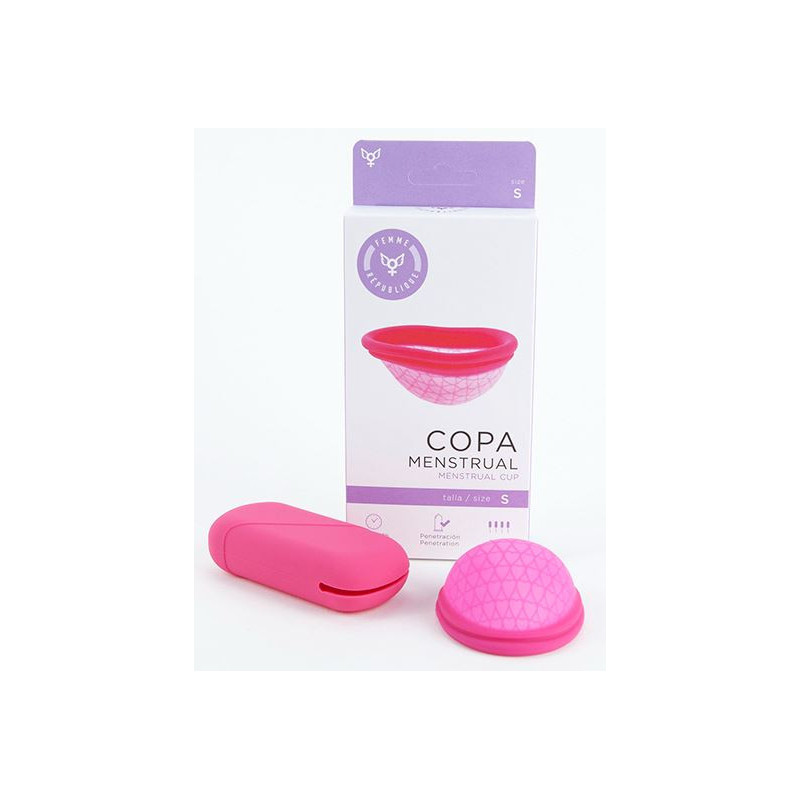 Menstrual Cup Size S - Pink