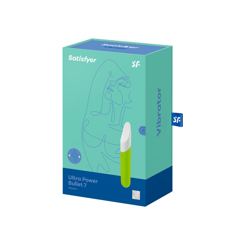 SATISFYER ULTRA POWER BULLET 7 VERDE