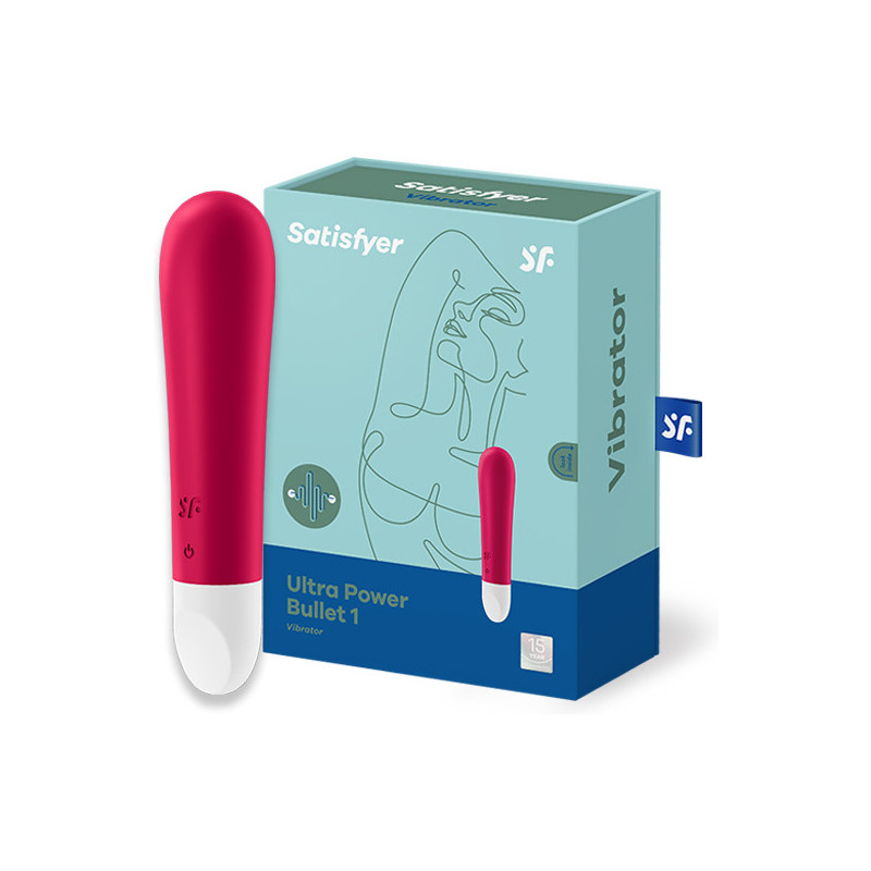 SATISFYER ULTRA POWER BULLET 1 ROJO