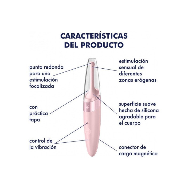 SATISFYER TWIRLING DELIGHT ROSA