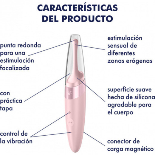 SATISFYER TWIRLING DELIGHT ROSA