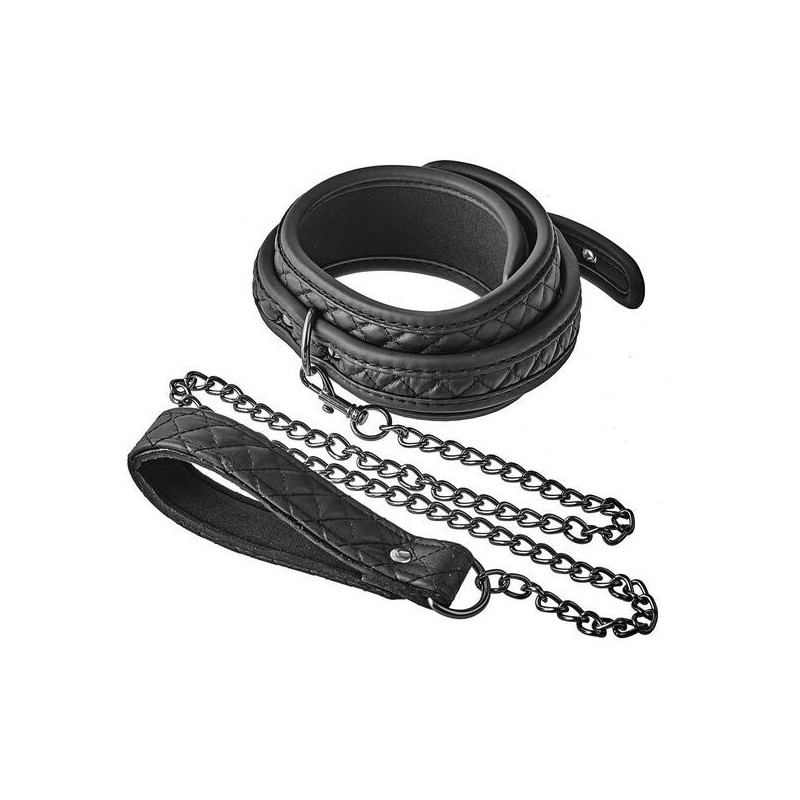 BLAZE COLLAR LEASH DIAMOND BLACK