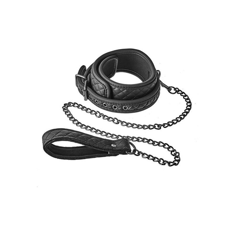 BLAZE COLLAR LEASH DIAMOND BLACK