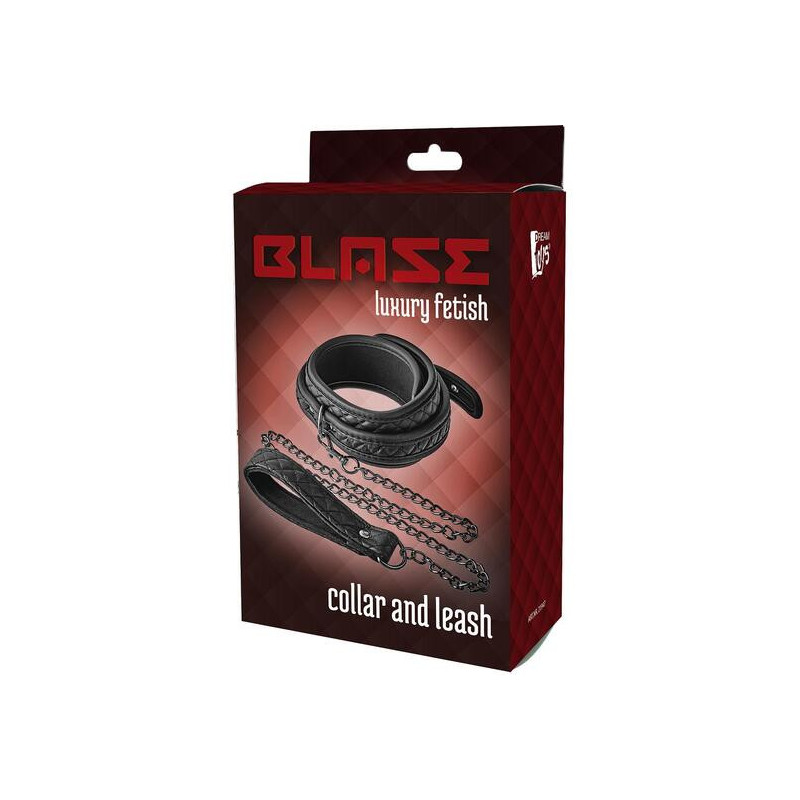 BLAZE COLLAR LEASH DIAMOND BLACK