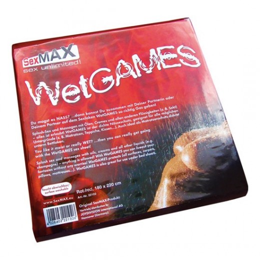 Sexmax Sábana Roja  De Plástico - Sexplace.es