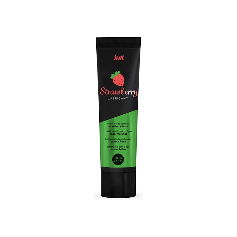 INTT LUBRIICANTE BASE AGUA 100ML FRESA