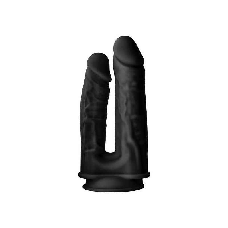 REAL LOVE DUAL PENE DOBLE NEGRO