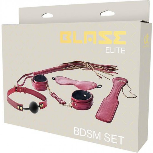 BLAZE ELITE BDSM SET RED