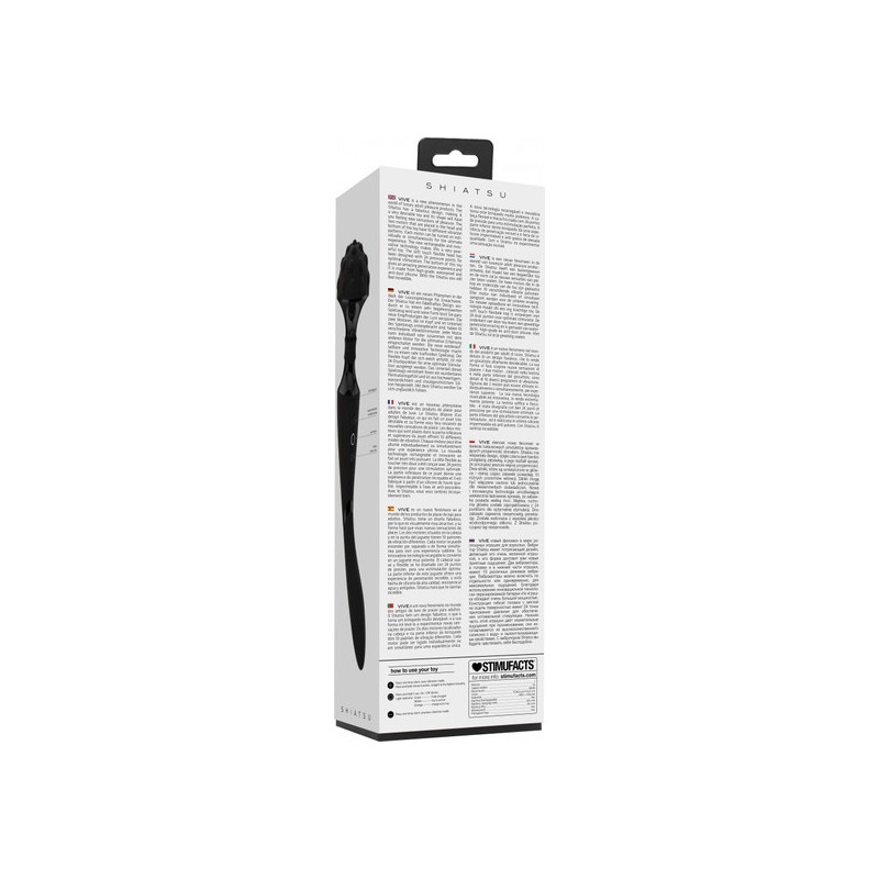 VIVE SHIATSU MASAJEADOR NEGRO