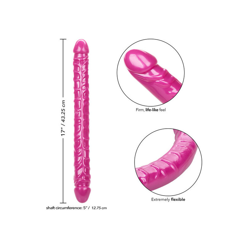 TAMANO QUEEN DONG DOBLE DONG 17 PULGADAS ROSA