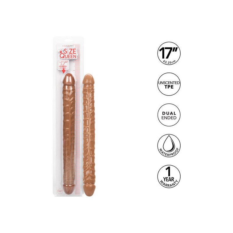 TAMANO QUEEN DONG DOBLE DONG 17 PULGADAS MARRON