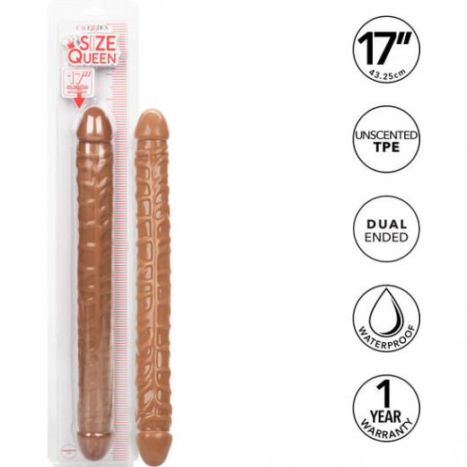 TAMANO QUEEN DONG DOBLE DONG 17 PULGADAS MARRON