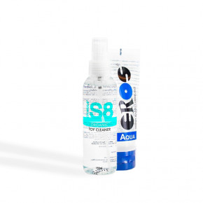 Pack Eros Aqua 100 ML + Limpiador 150 ML - Sexplace.es