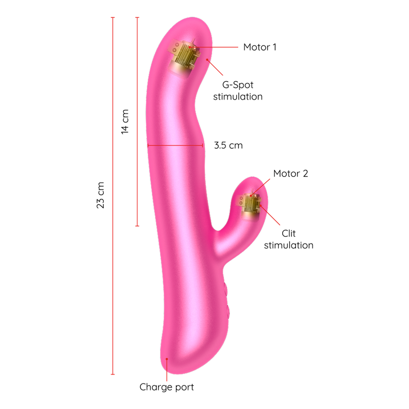 ONINDER - OSLO Vibrador Rotador con App | SexPlace.ES