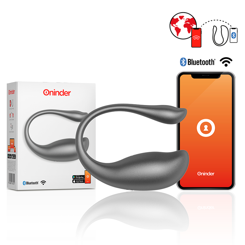 ONINDER NAIROBI - Huevo Vibrador Negro - App gratuita | SEXPLACE.ES
