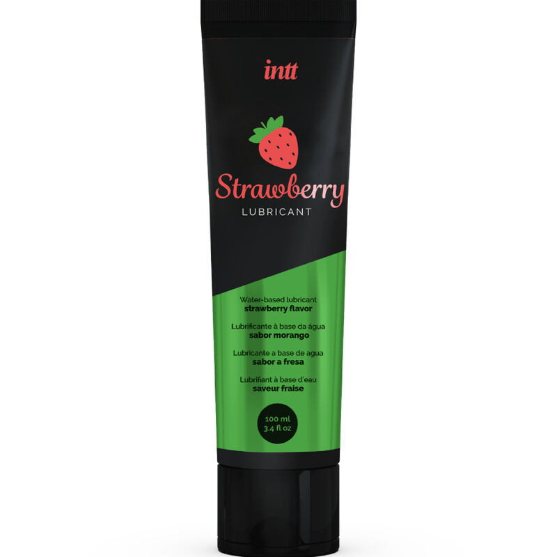 INTT - Lubricante base agua Sabor Fresa 15ML