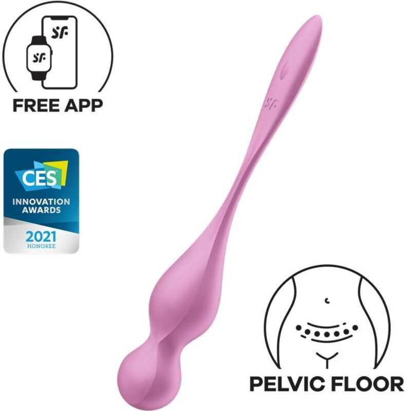 Satisfyer Love Birds 1 - Bolas Vibradoras para Suelo Pélvico con App