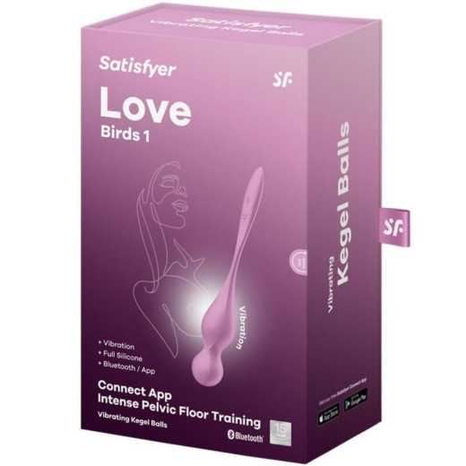 Satisfyer Love Birds 1 - Bolas Vibradoras para Suelo Pélvico con App