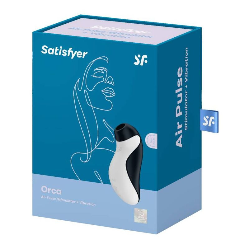 SATISFYER ORCA ESTIMULADOR AIR PULSE + VIBRACIÓN - Sexplace.es