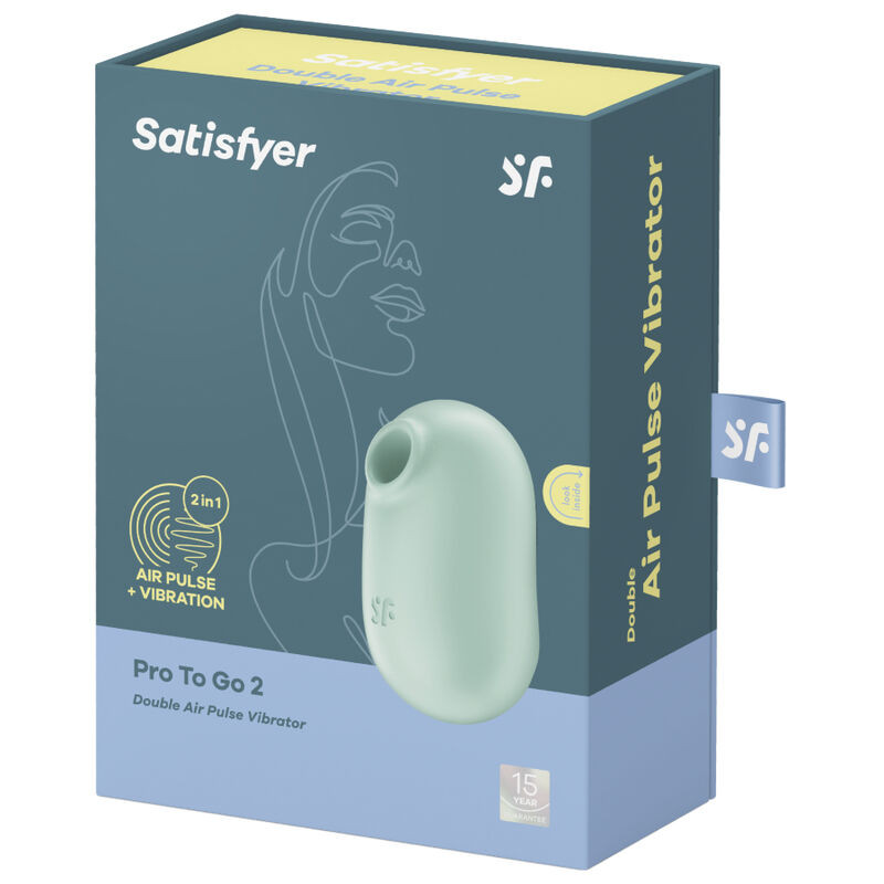 Satisfyer Pro To Go 2 - Estimulador y vibrador portable