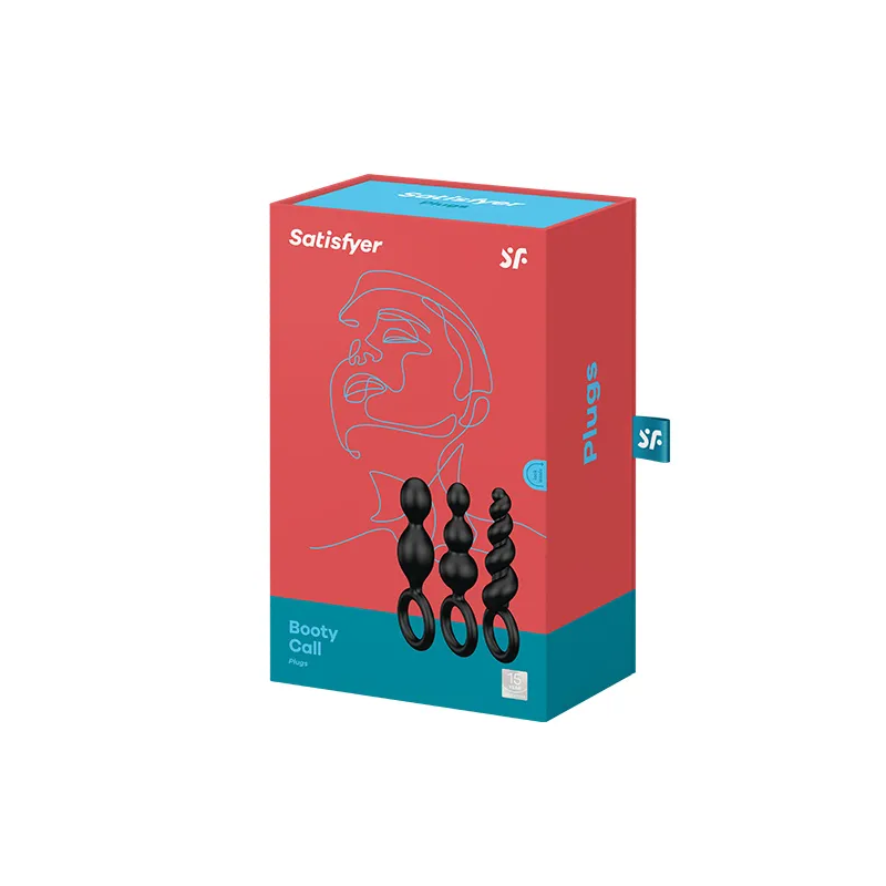 Satisfyer Booty Call - Pack de 3 plugs para principiantes