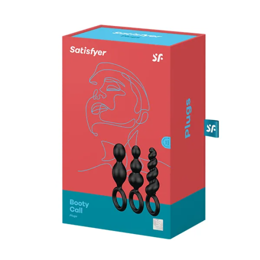 Satisfyer Booty Call - Pack de 3 plugs para principiantes