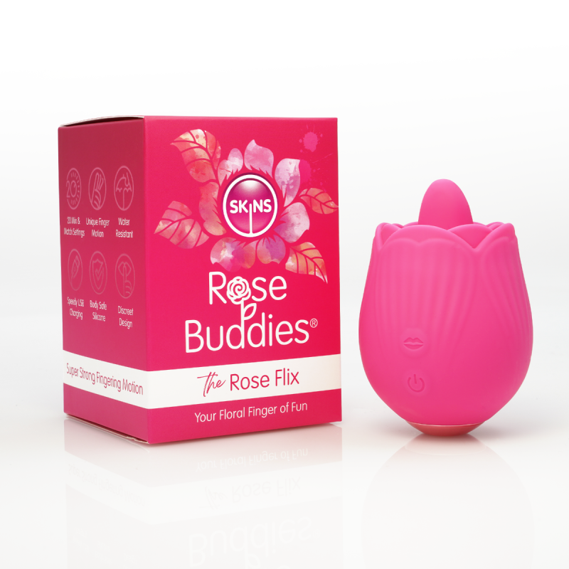 Skins Rose Buddies - Rose Flix Vibrador de Clítoris