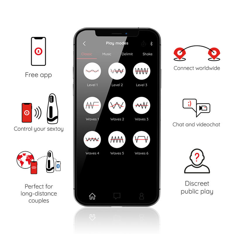 ONINDER - SEOUL Masturbador automático con App | SexPlace.ES