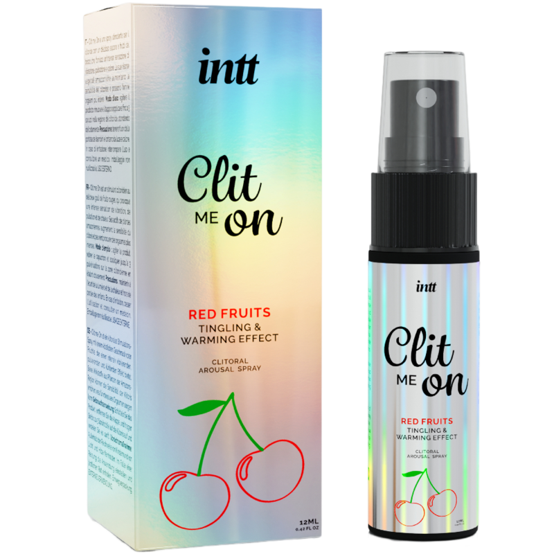 INTT - Spray estimulante de clítoris sabor frutos rojos 15ML