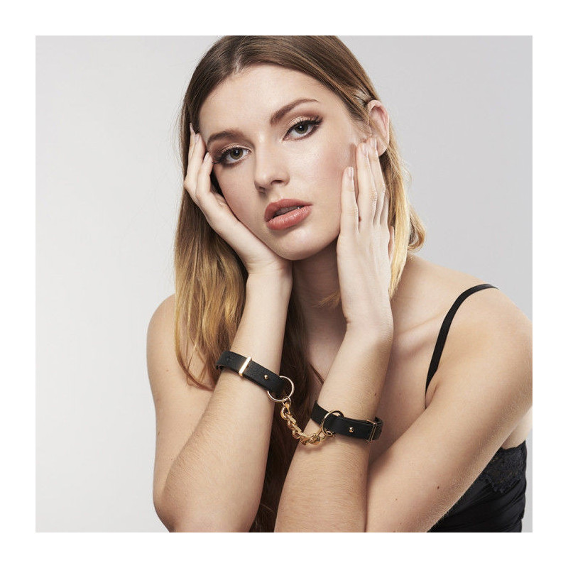 BIJOUX - INDISCRETS MAZE ESPOSAS BRAZALETES NEGRO
