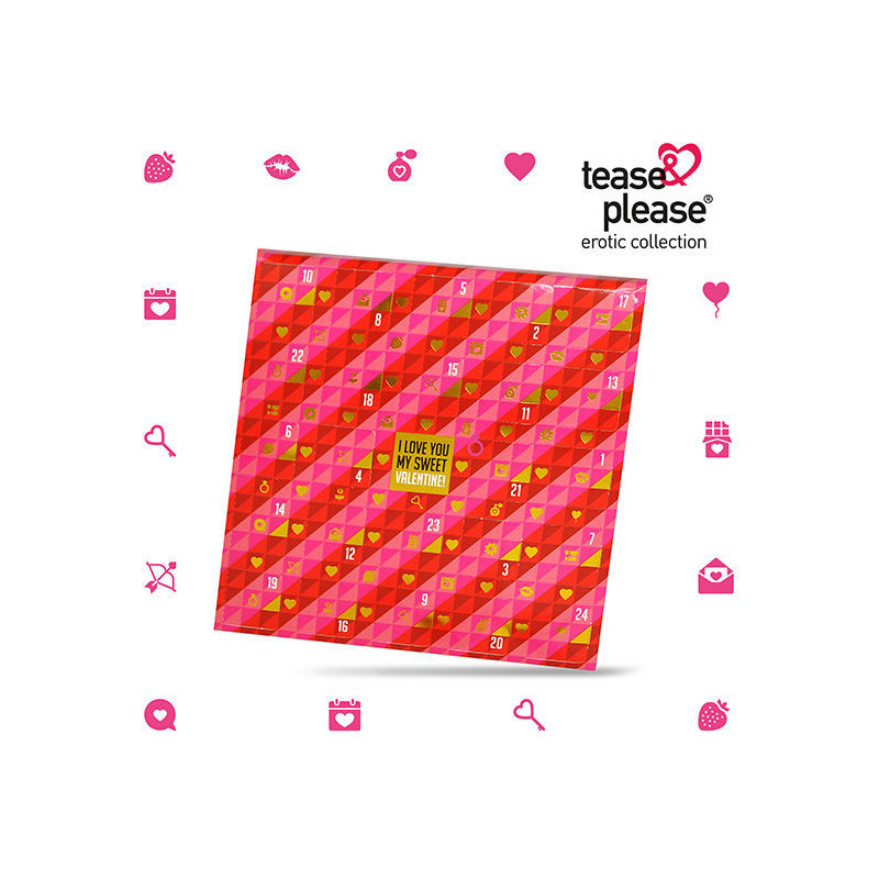 TEASE & PLEASE - VALENTINE ADVENT CALENDAR