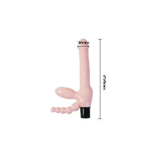 BAILE - ARNES SIN CUERDA TPR CON VIBRACION Y ESTIMULACION ANAL 25.4 CM