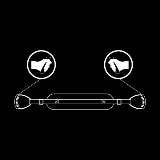 FETISH SUBMISSIVE - ARNÉS PARA HACERLO ESTILO PERRITO CON FORRO DE NOPRENO