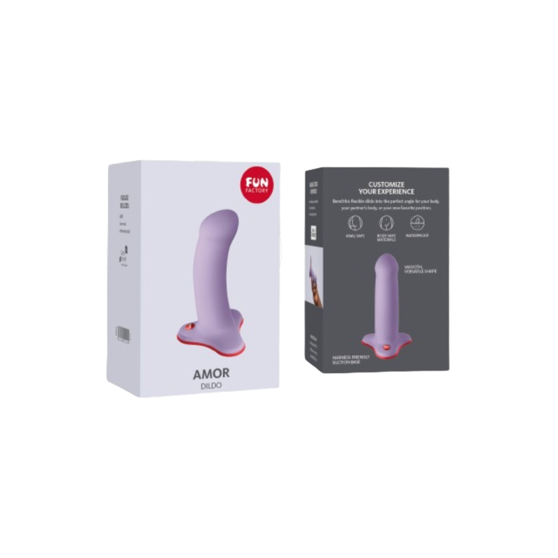 FUN FACTORY - AMOR DILDO PRINCIPIANTES LILA