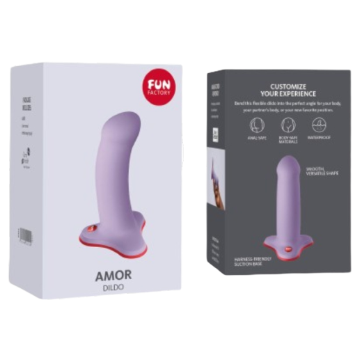 FUN FACTORY - AMOR DILDO PRINCIPIANTES LILA